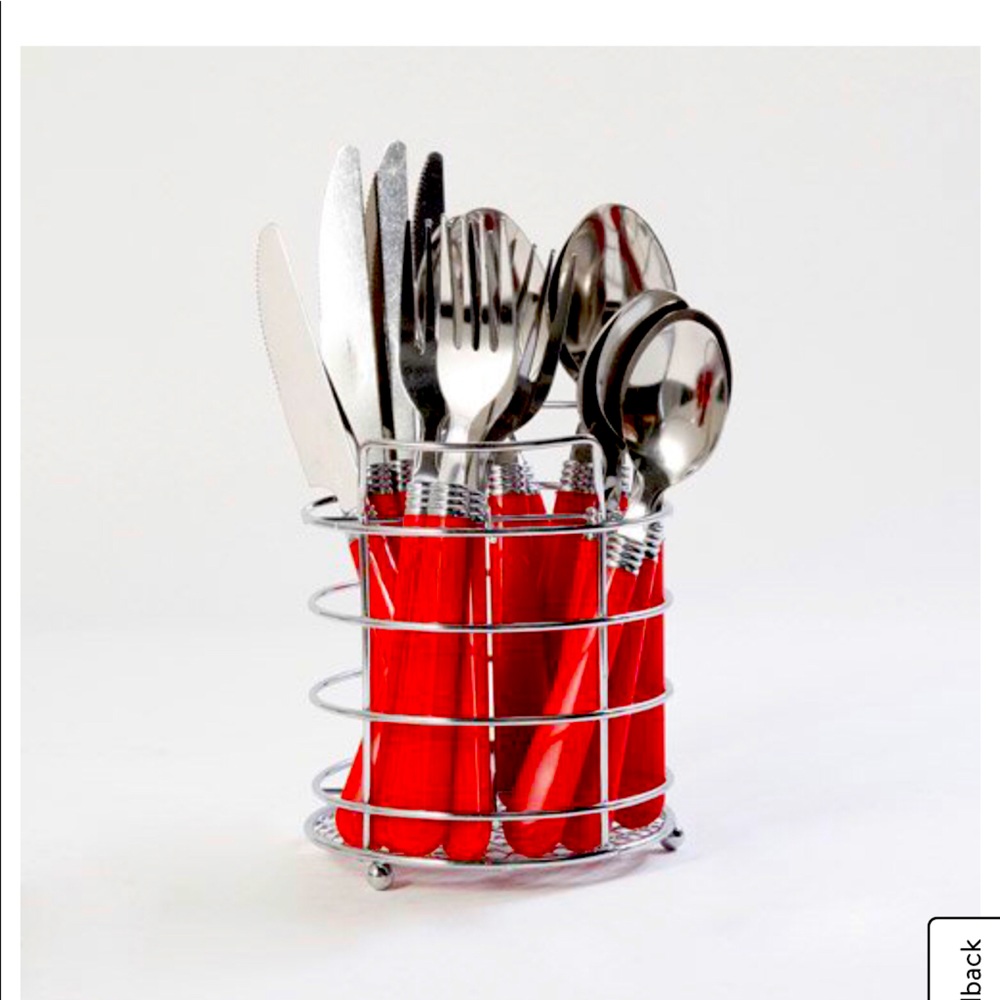 Basic Living 20 piece flatware set NWT